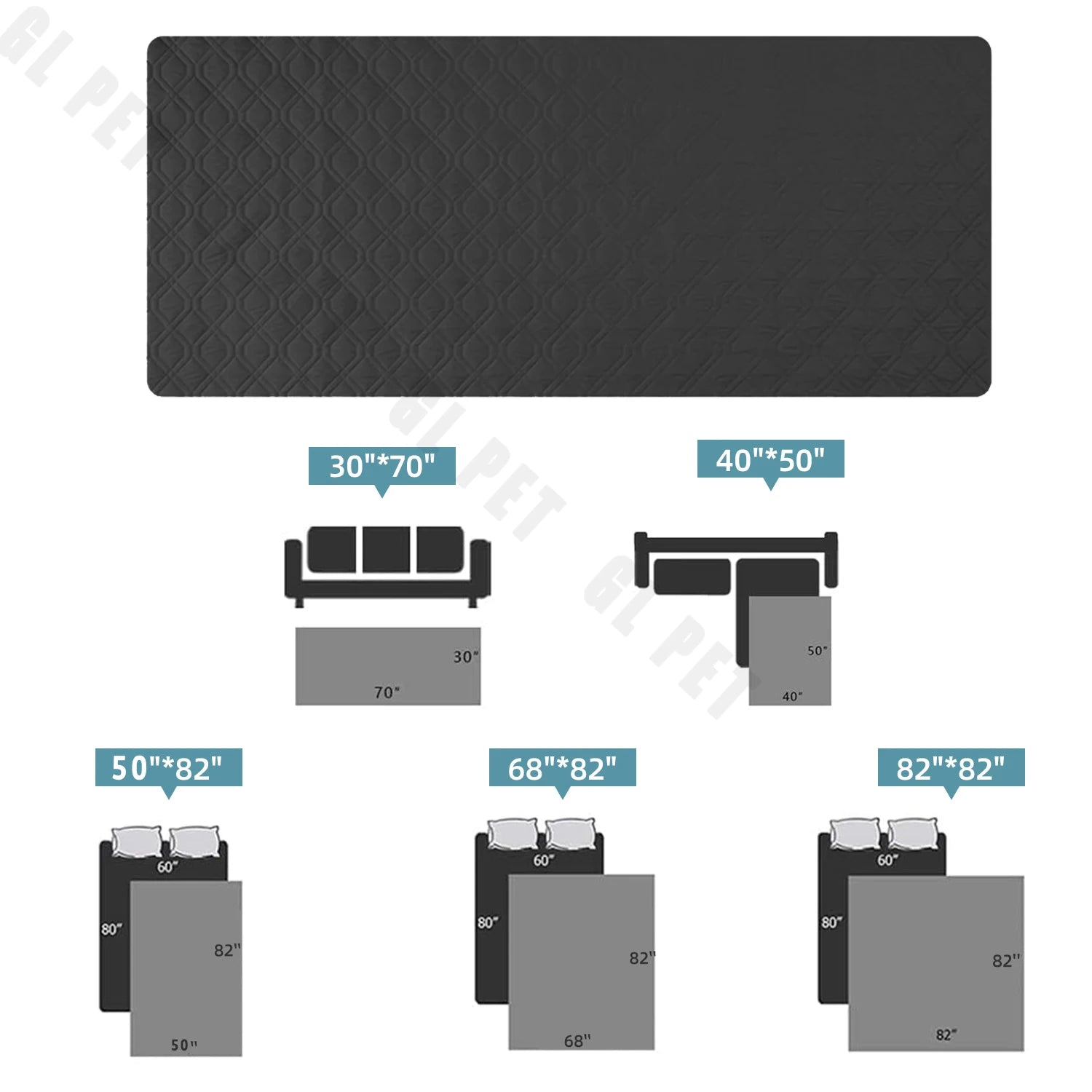 Waterproof Pet Bed & Sofa Cover