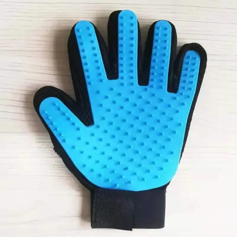 2-Sided Grooming Brush & Bath Cleaning Glove