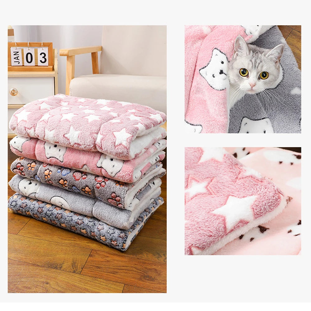 Warm Elastic Pet Sleeping Mat