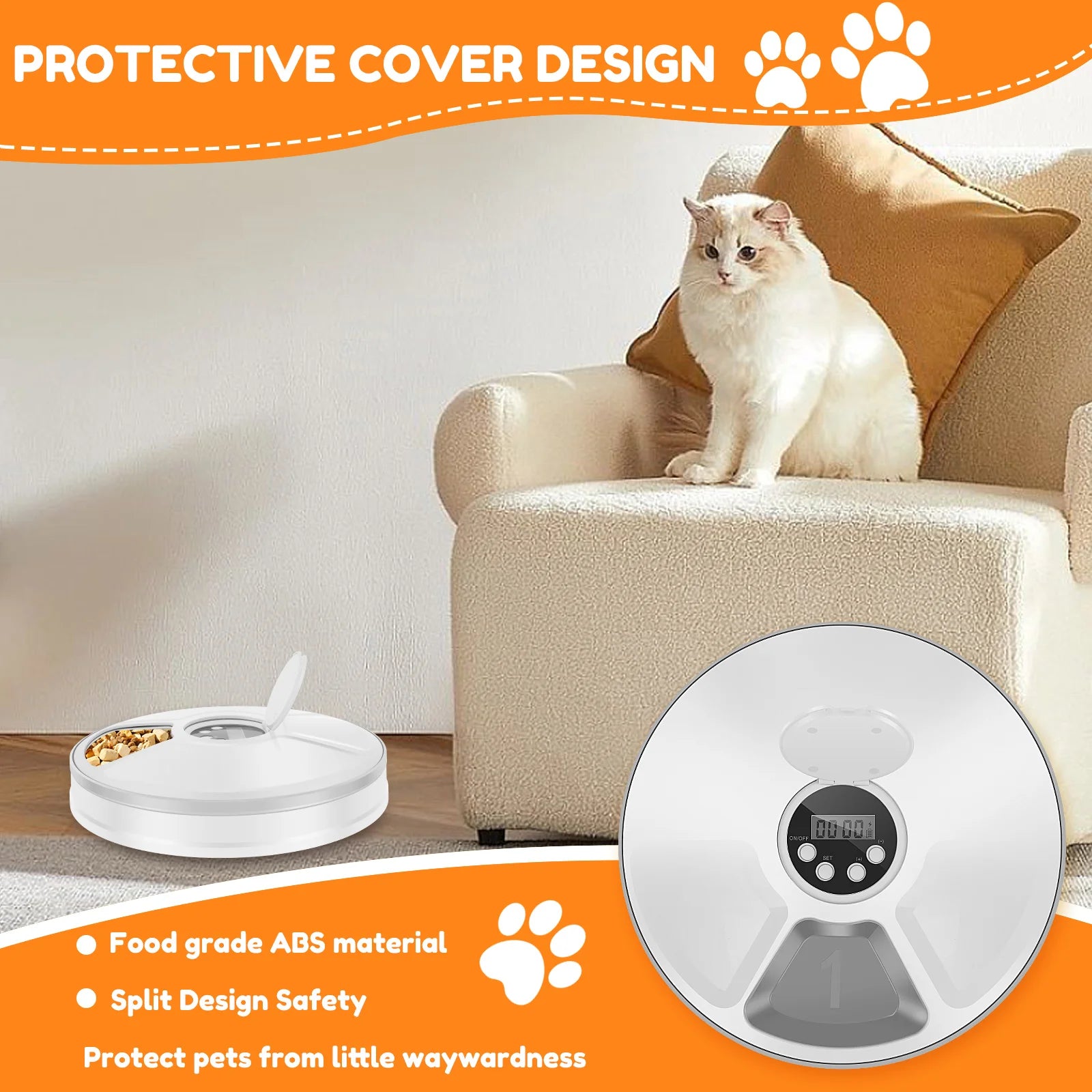 Intelligent Automatic Pet Feeder with Timer