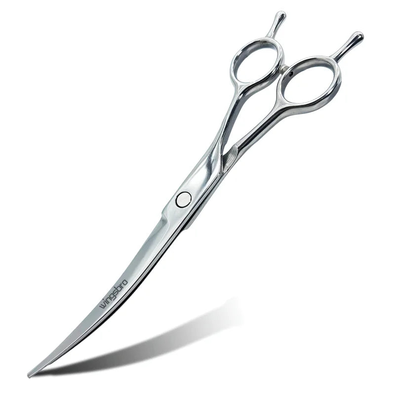 7-Inch Curved Pet Grooming Scissors